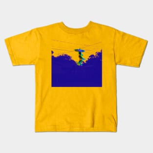 Relaxing Walk On Treetops Kids T-Shirt